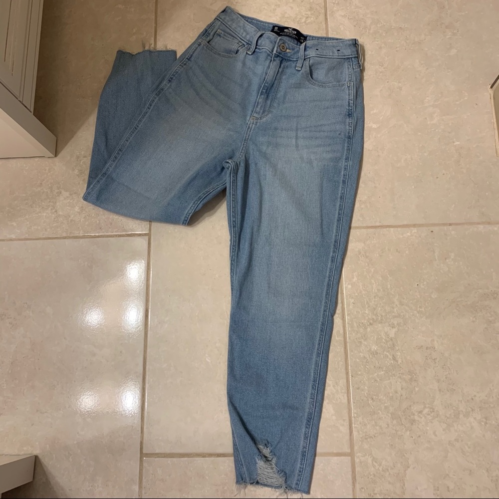 high waisted mom jeans